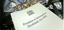 Photograph of an Act of the Scottish Parliament
